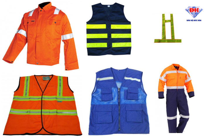 Một số loại áo phản quang bảo hộ lao động thường dùng